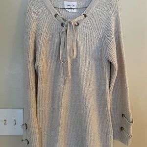 Cream sweater